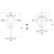 HIGHSIDER AKRON-RS PRO für Yamaha MT-125 20-, inkl....
