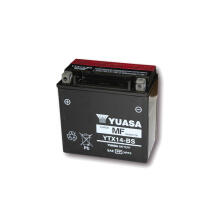 YUASA Batterie YTX 14-BS wartungsfrei (AGM) inkl....