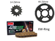 Kettensatz verstärkt XW-Ring Gold Brixton 125